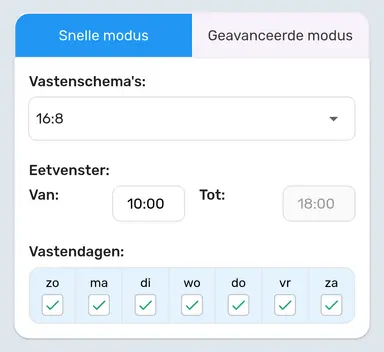 Snelle modus